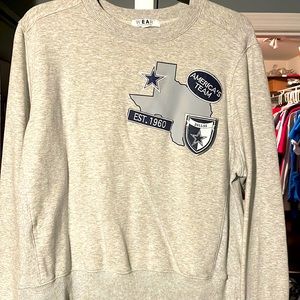 WEAR by Erin Andrews. Dallas Cowboys sweater.